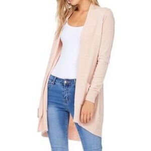 Alexander + David Open Front Soft Knit Cardigan with Pockets
